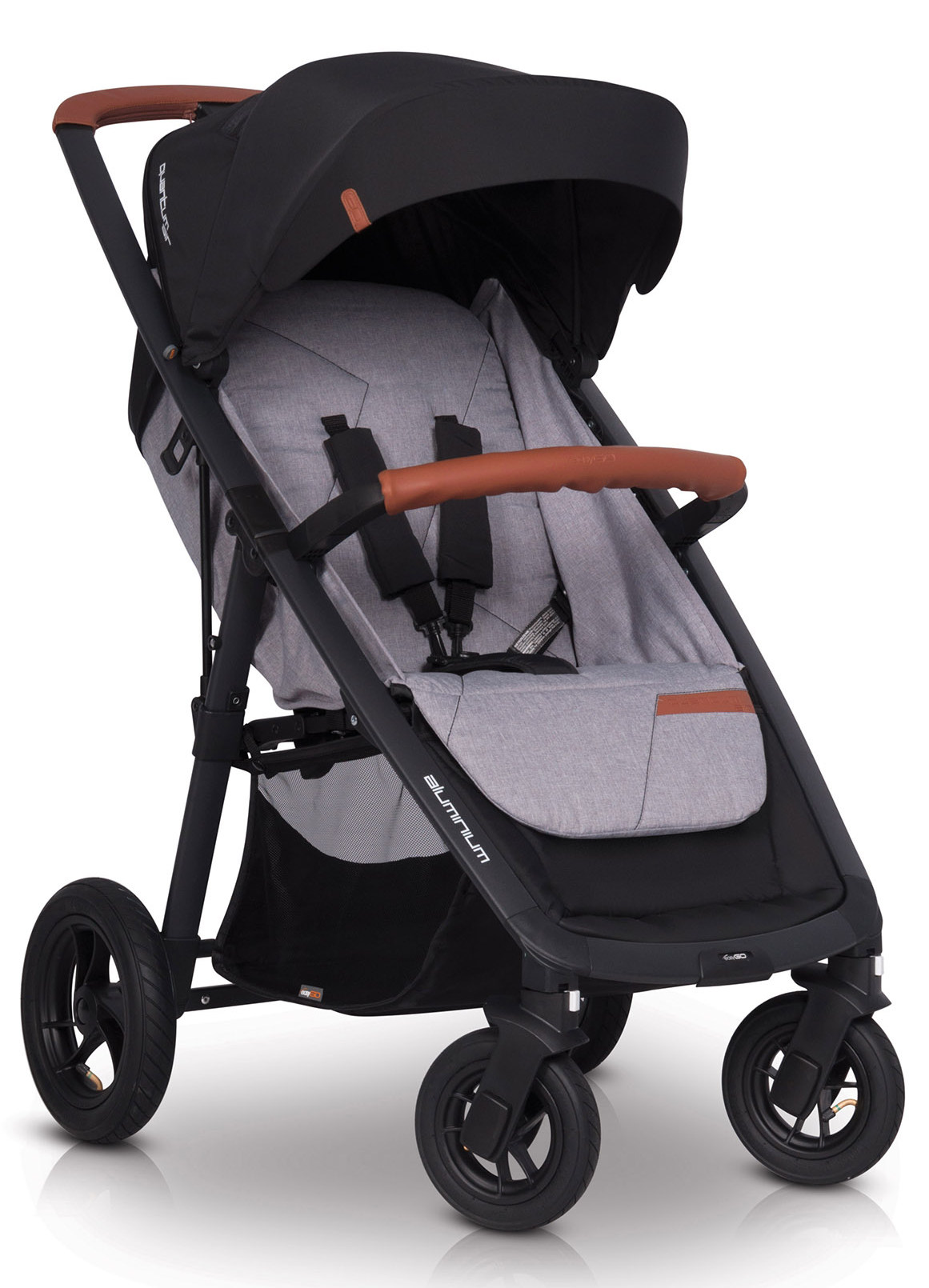 Wózek spacerowy EasyGo Quantum Air Grey Fox